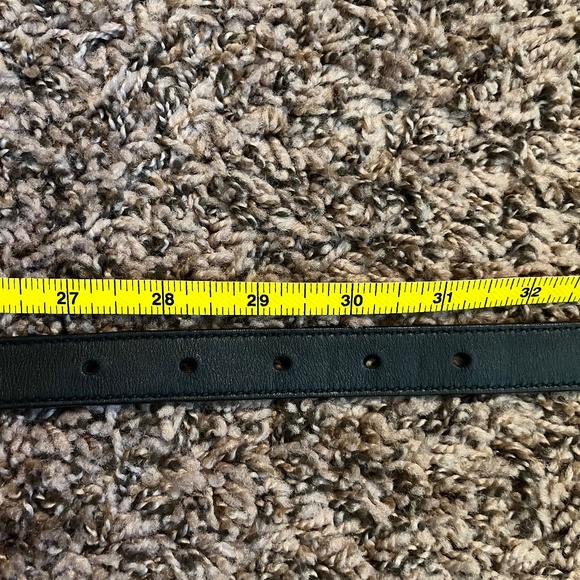 Gucci Thin Leather Belt (Waist Size 27"-31") with Dust Bag - Picture 7 of 8